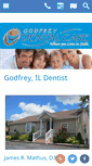 Mobile Screenshot of godfreydentalcare.com